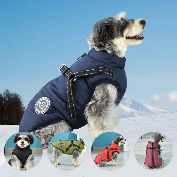 Waterproof Winter Warm Dog Jacket